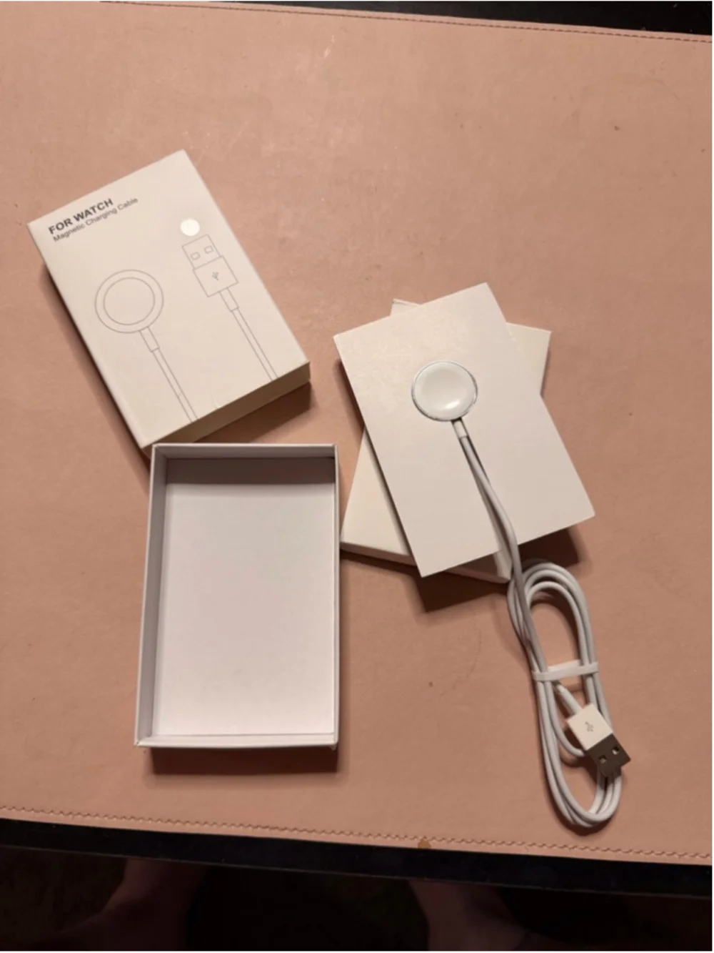Wearables Charger White Magnetic Charging Cable Apple Watch